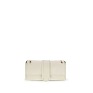 Jacquemus Beige Calf Leather Bos Taurus Shoulder Women's Bag